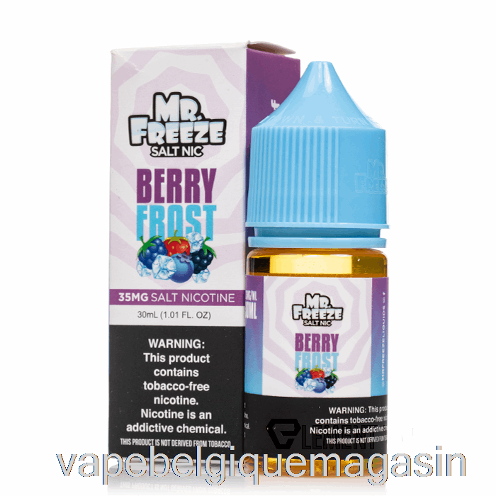 Vape Jetable Berry Frost - Mr Freeze Sels - 30ml 35mg
